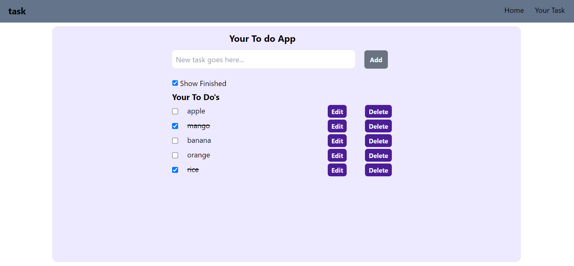 To-Do List App